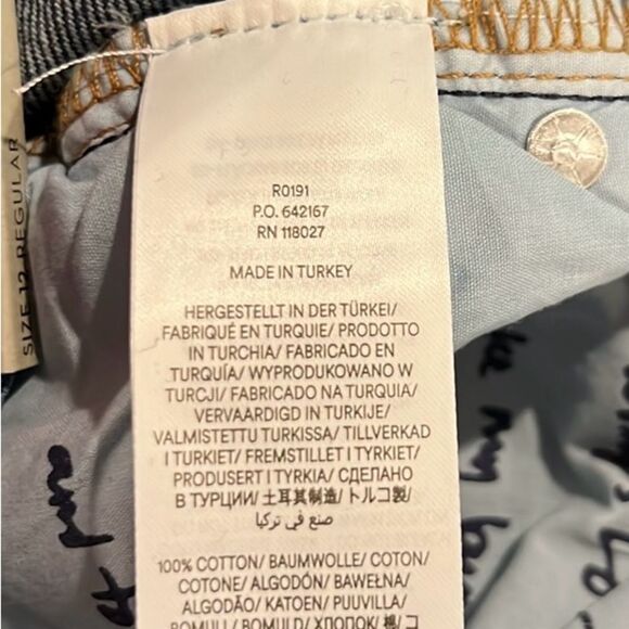 Boden blue denim cotton boyfriend jean size US 8 NWT - Picture 10 of 10